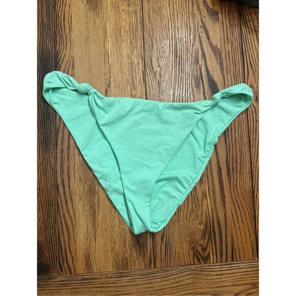 Dippin daisys green knit bikini bottoms size Large - Picture 1 of 4